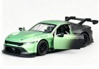 Kids 1:36 Scale Green / Gray Diecast Ford Mustang GT3 Toy