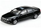 1:64 Scale Black / Blue / Silver Diecast Audi A6L C6 Car Model