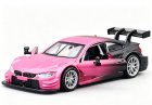 Kids 1:36 Scale Pink / Blue Diecast BMW M4 DTM Toy