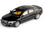 1:64 Scale Black / Silver Diecast Audi A8 D3 Car Model